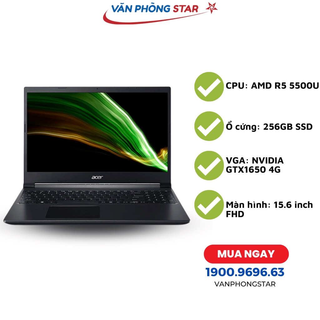 Laptop Acer Gaming Aspire 7 A715-42G-R05G