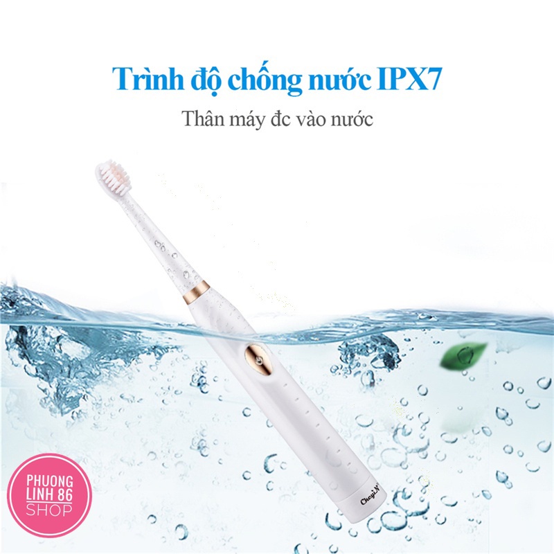 Bàn chải đánh răng điện 5 chế độ cho bé