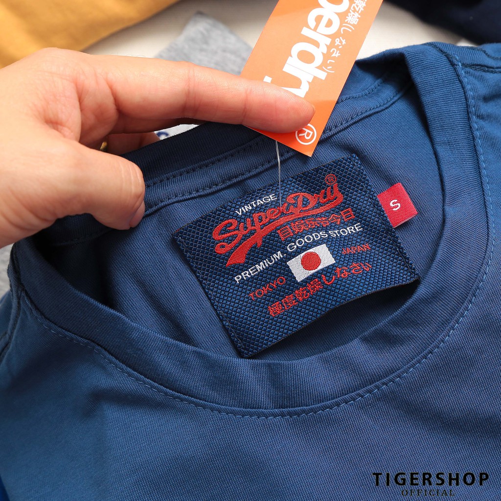 Áo phông nam thun cotton đẹp cổ tròn tay ngắn form rộng unisex bảng màu trơn nổi bật logo thêu sắc nét thời trang SUP001 | BigBuy360 - bigbuy360.vn