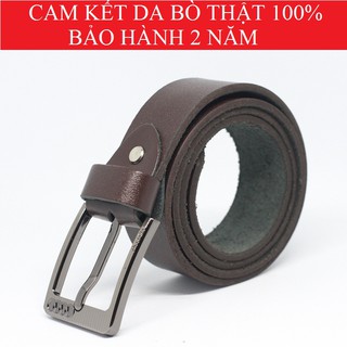 Thắt lưng- dây nịt nam da bò thật 100%