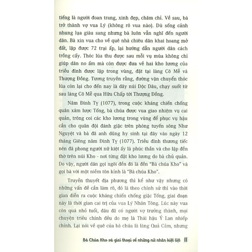 Sách - Bà Chúa Kho Và Giai Thoại Về Những Nữ Nhân Kiệt Liệt
