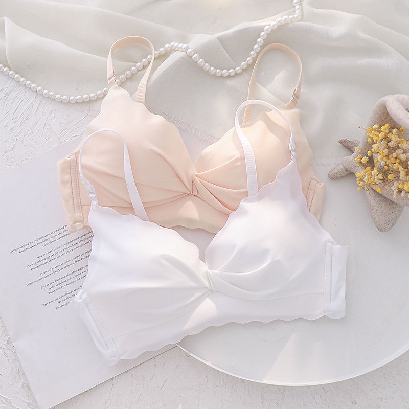 [Mã FAMARAL1 giảm 10K đơn 50K] Áo ngực su đúc non không gọng Vanvene đệm 2cm nâng ngực nơ xoắn cách điệu mới A980 | BigBuy360 - bigbuy360.vn