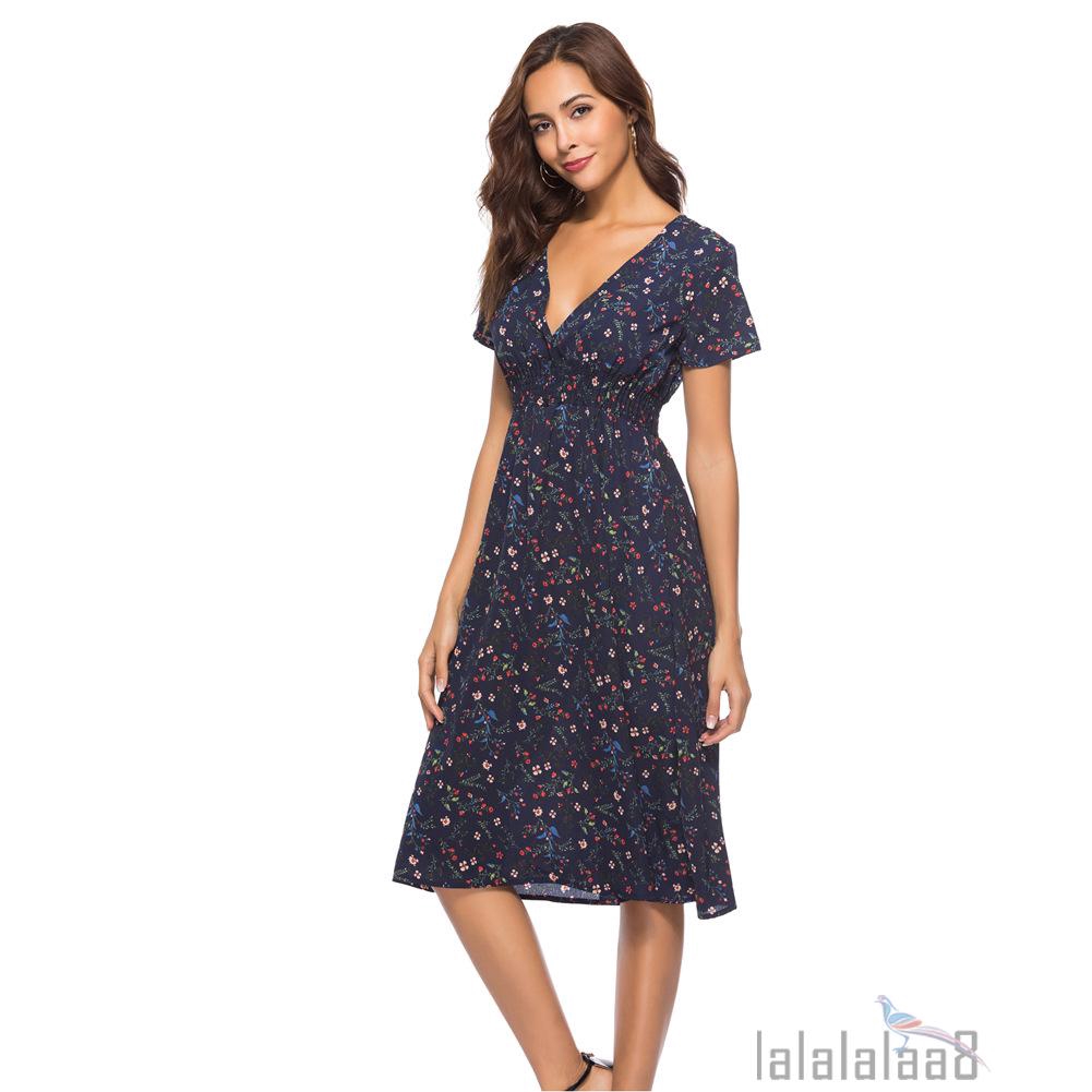 Đầm đi biển cổ yếm phong cách Boho | BigBuy360 - bigbuy360.vn