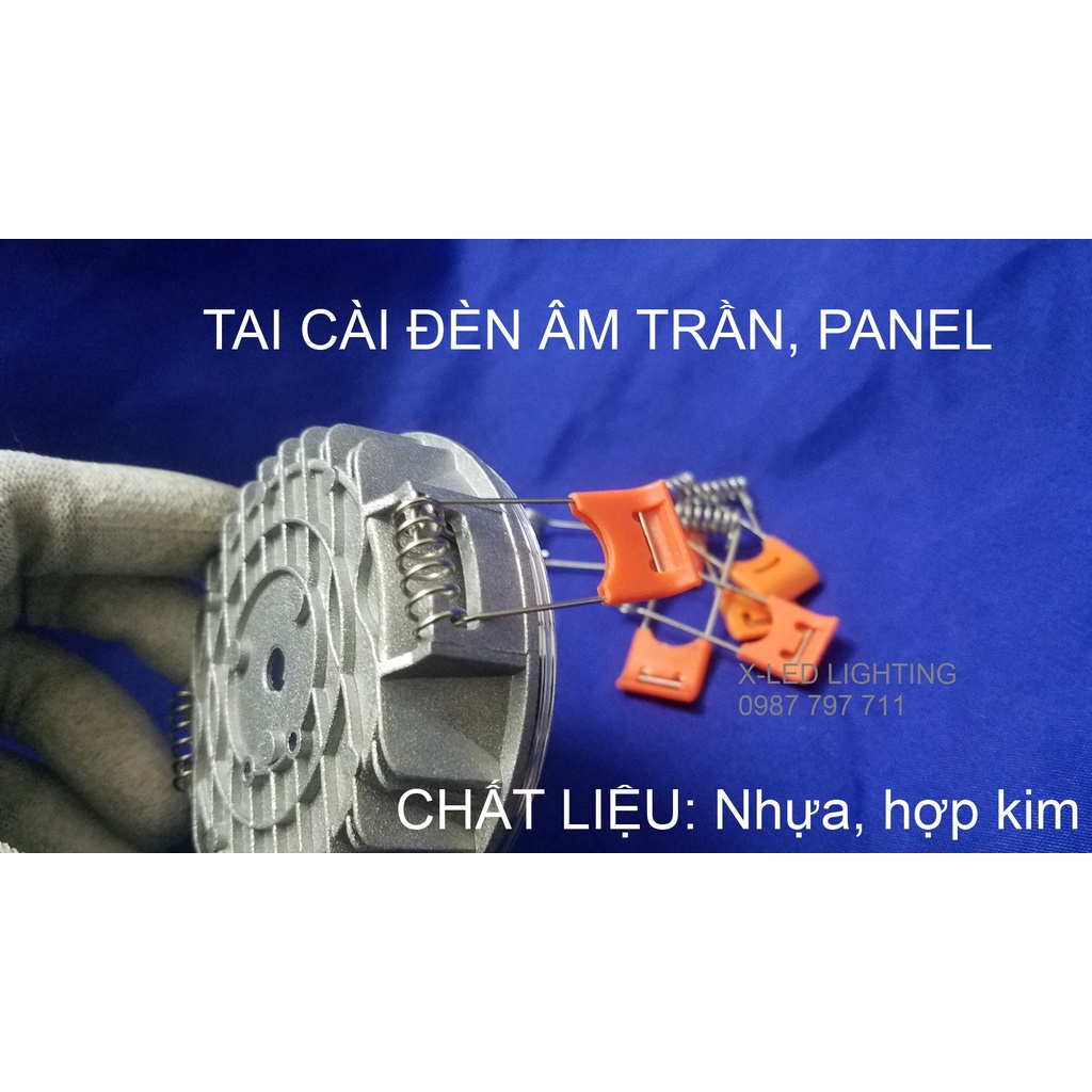 Chip led, mắt led, hạt led công suất 7w, 3 màu - Nguồn rời