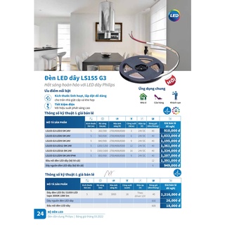 Đèn led dây LED LS155 G3 L5000 24V Philips