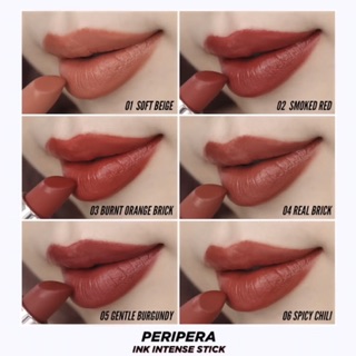 Son thỏi lì siêu mềm mịn Peripera Ink Intense Stick (Có Sẵn)