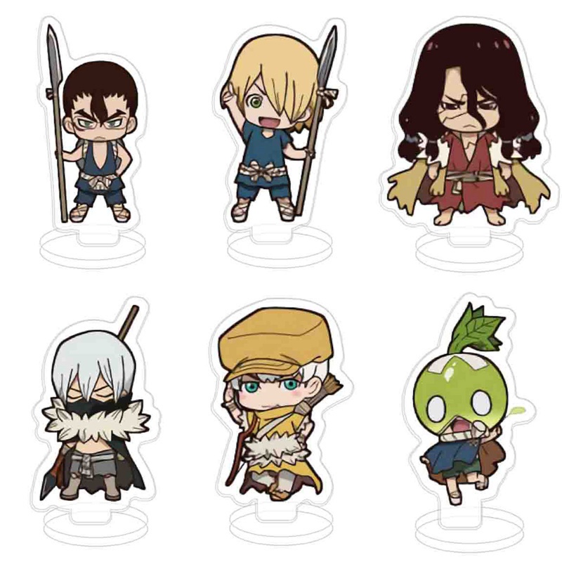Mô hình đế dựng acrylic nhân vật anime Dr.STONE