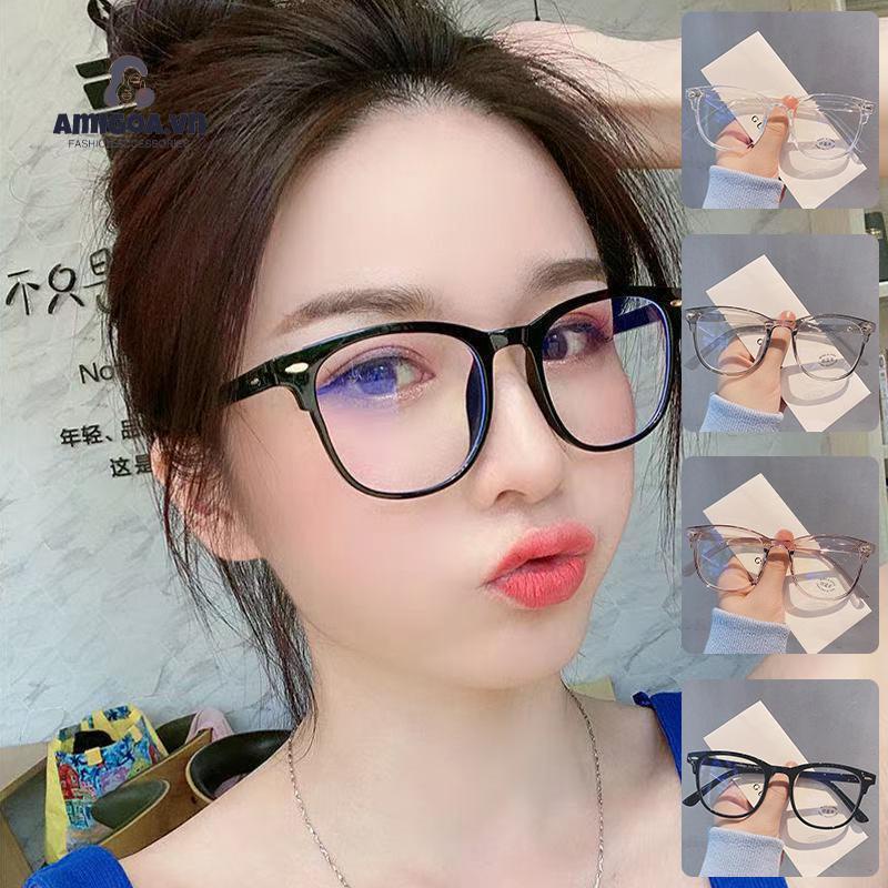 ✨✨Mắt kính gọng tròn chống ánh sáng xanh thời trang retro sành điệu