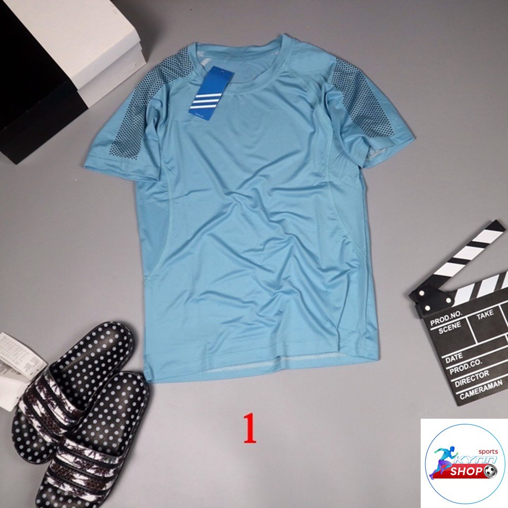 Áo thun thể thao nam chất liệu vải thông hơi cực mát phom 40-75kg kynn shop | BigBuy360 - bigbuy360.vn