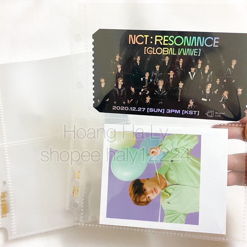 SHEET MEET ĐỰNG CARD/BÀI 2 Ô SIZE A5