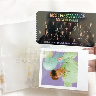 SHEET MEET ĐỰNG CARD/BÀI 2 Ô SIZE A5