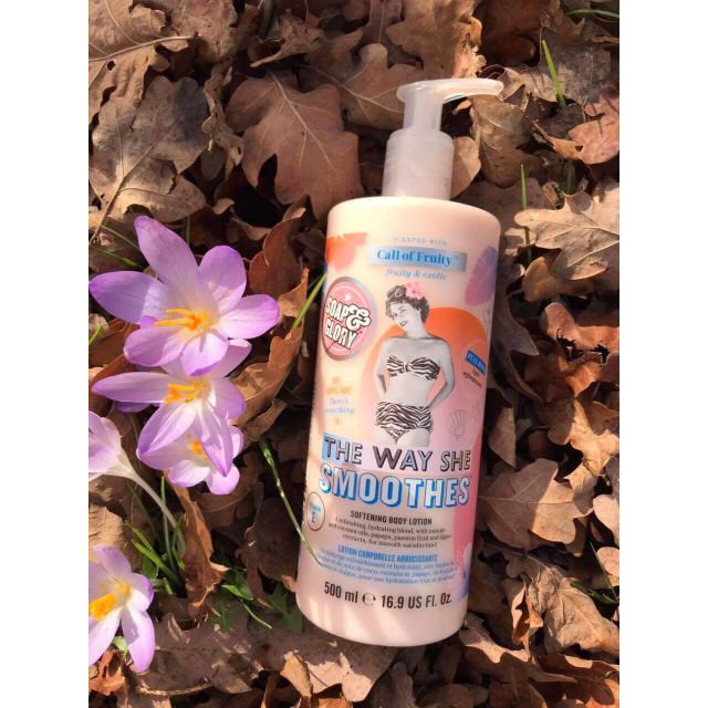 [TOP 1 SHOPEE] Dưỡng thể Soap &amp; Glory The Way She Smoothes Softening Body Lotion 500ml (Bill Anh)