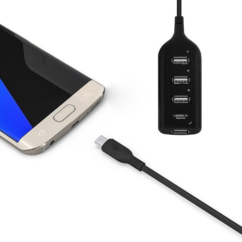 Bộ Chia 4 Cổng Usb 2.0 Tốc Độ Cao Oct 7 480 Mbps