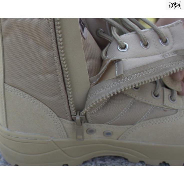 Giày Boot LÍNH MỸ SWAT Cao Cổ Phong Cách Quân Đội Du Lịch Dã Ngoại Có Sẵn ⚡ CHẤT sịn : * * ⁵ Chất
