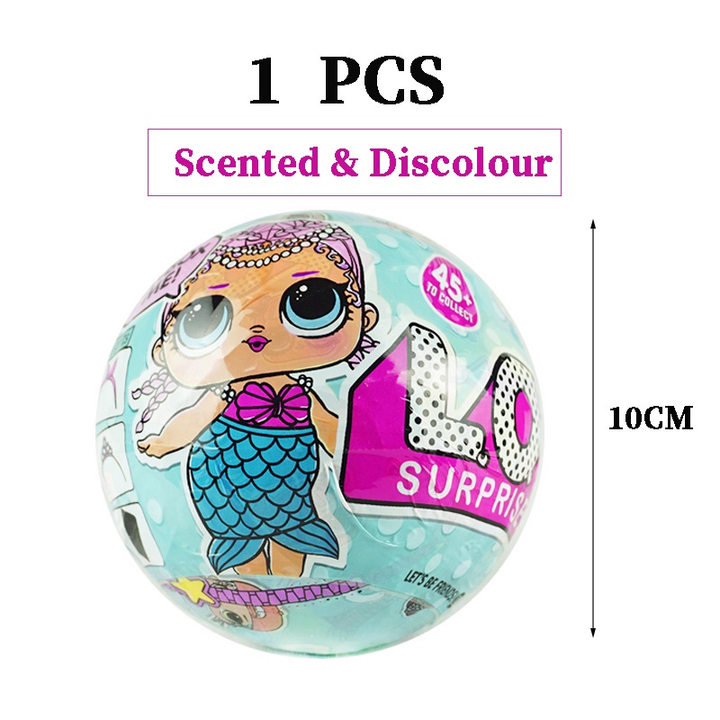 Đồ Chơi Quả Trứng Búp Bê Nàng Tiên Cá 10CM Cổ Điển/ Thời Trang Làm Quà Tặng Sinh Nhật Cho Bé Gái