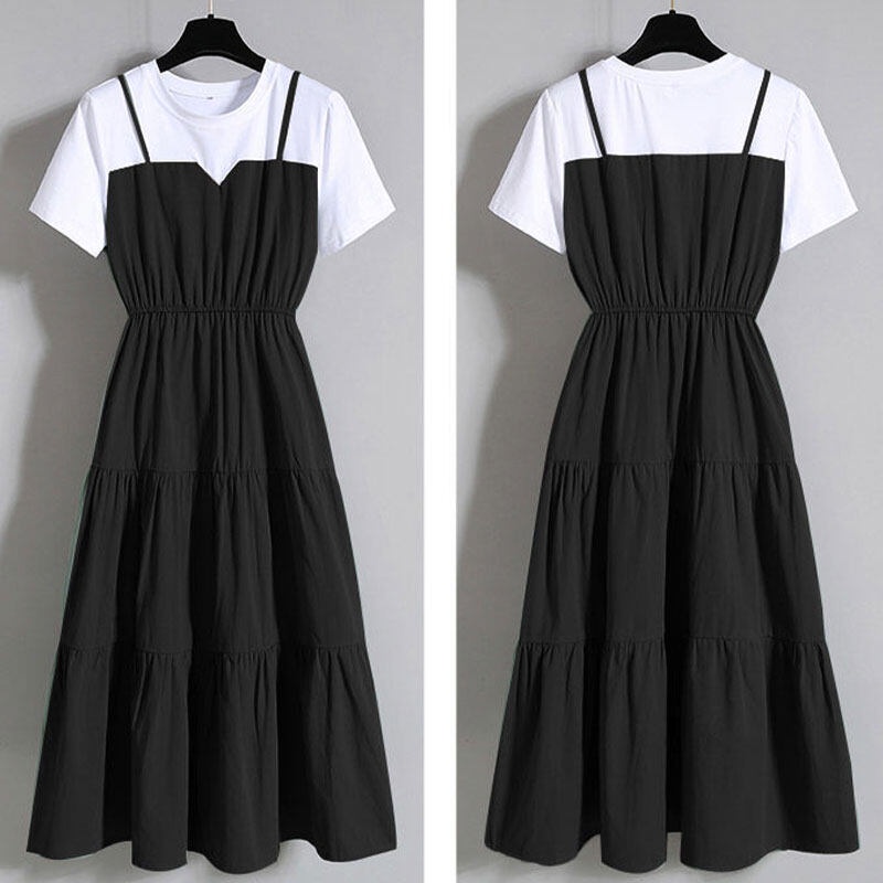 Th Sienna (Hàng Có Sẵn Giao Hàng Từ Bangkok, Đến 3-5 Ngày) Đầm Bầu Phong Cách Hàn Quốc Thoải Mái