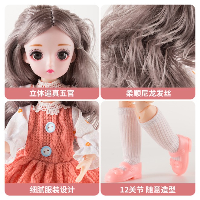 Búp Bê 30cm 22 Khớp Giá rẻ Vô Cùng Xinh Xắn