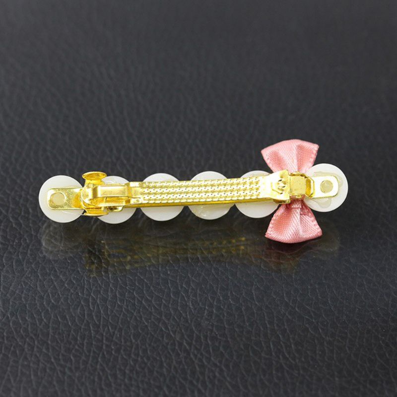 Kẹp Tóc Đính Ngọc Trai Giả Bằng Hợp Kim Màu Sắc Ngọt Ngào Thời Trang Cho Nữ