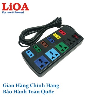Ổ cắm điện LiOA 10 Ổ đa năng (4D6S32 4D6S52)