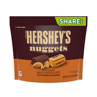286g Sôcôla Hershey's nuggets hạnh nhân