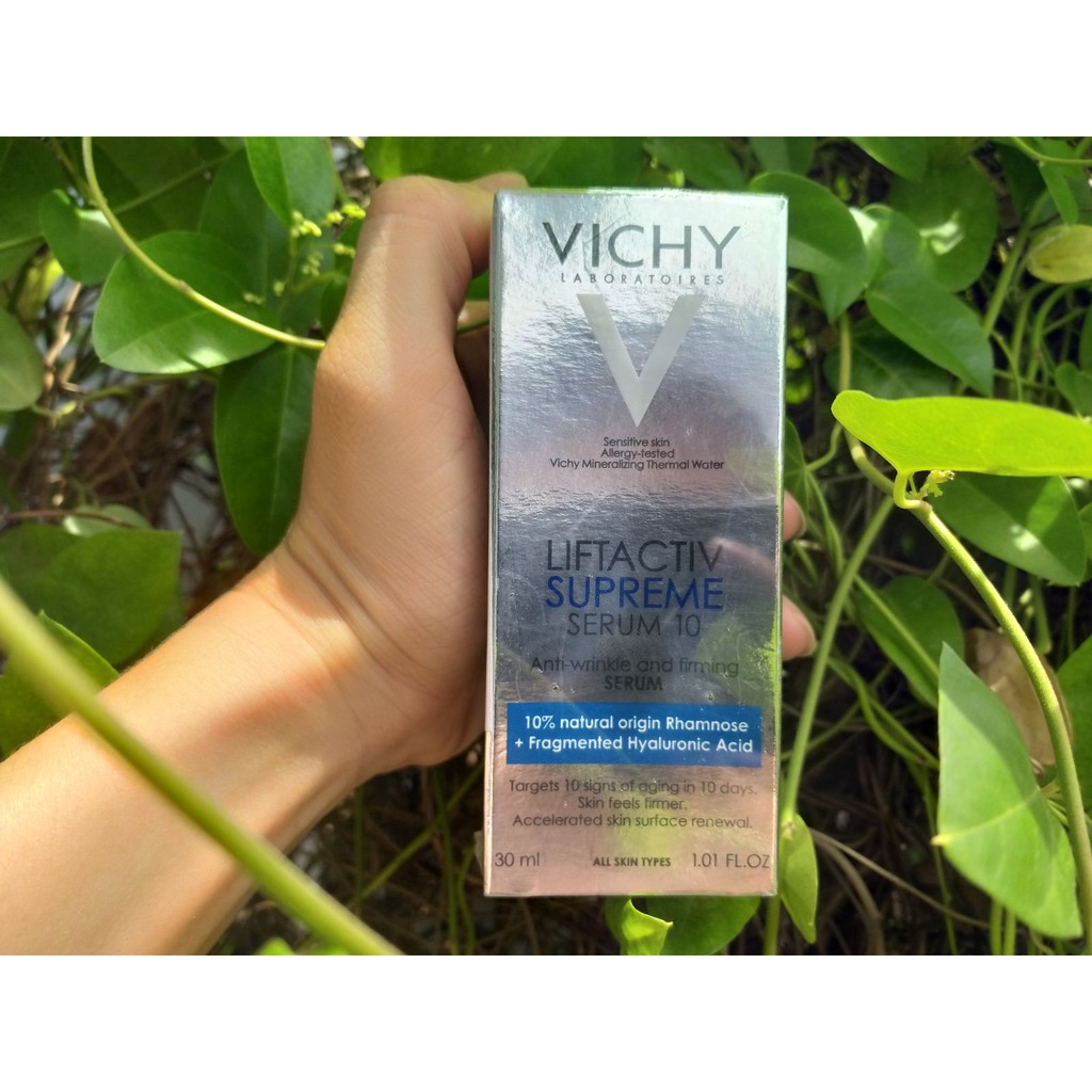 [TEM CTY] VICHY LIFTACTIV SERUM 10 SUPREME 30ml - Tinh chất Serum ngăn ngừa lão hóa, trẻ hóa da & giảm nếp nhăn