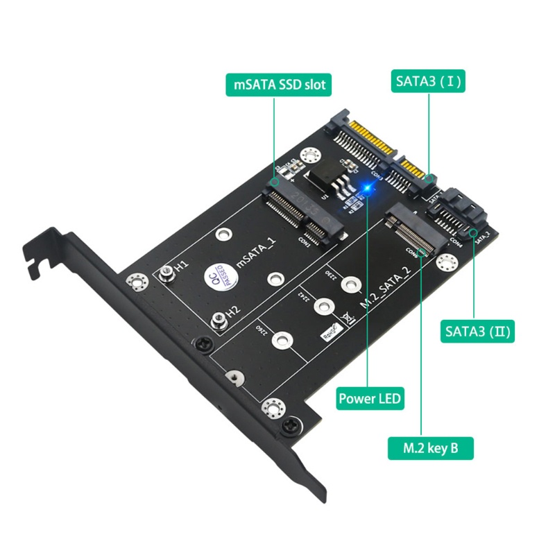Msata _M.2 Cổng SATA3Support Tốc Độ Cao SATA3 / 6Gbps