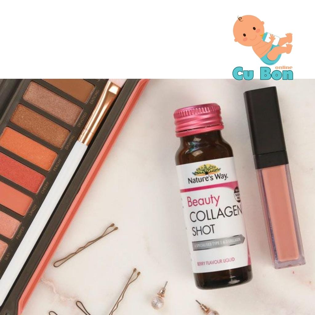 Collagen Dạng Nước Beauty Collagen Shot Nature’s Way (10 ống*50ml) giúp đẹp da săn chắc và chống chảy xệ