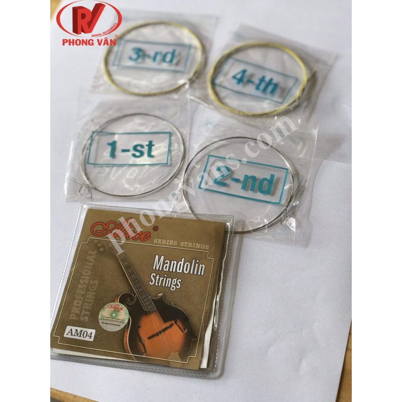 Bộ Dây Đàn Mandolin Alice AM04
