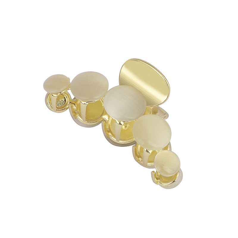Kẹp Tóc Lớn Đính Đá Opal Hình Cá Mập Mới 2021