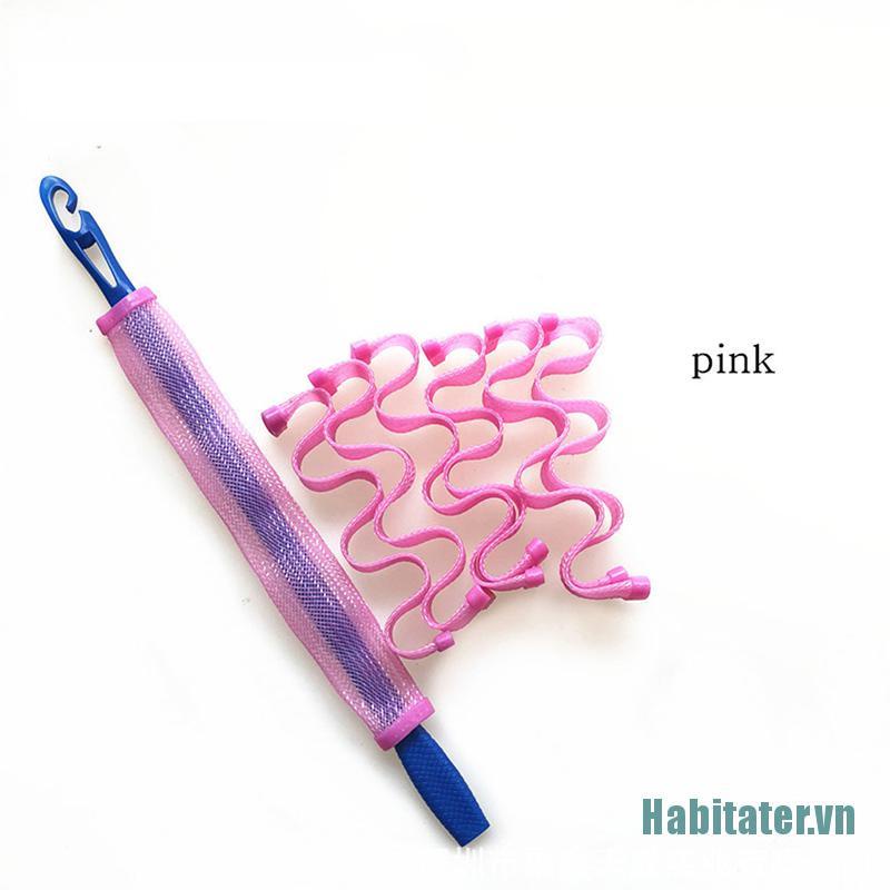 【Habitater】12PCS DIY Magic Hair Curler 30CM Portable Hairstyle Roller Sticks Durable Makeup