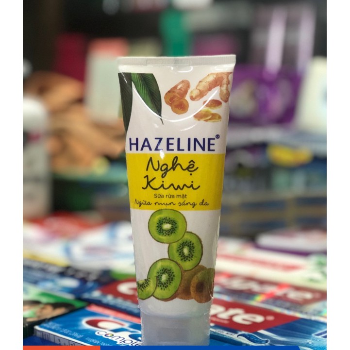 SỮA RỬA MẶT HAZELINE NGHỆ KIWI NGỪA MỤN SÁNG DA