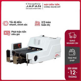 Máy đếm tiền phát hiện tiền siêu giả nhập khẩu cao cấp Silicon MC-8800, Chính hãng bảo hành 1 năm