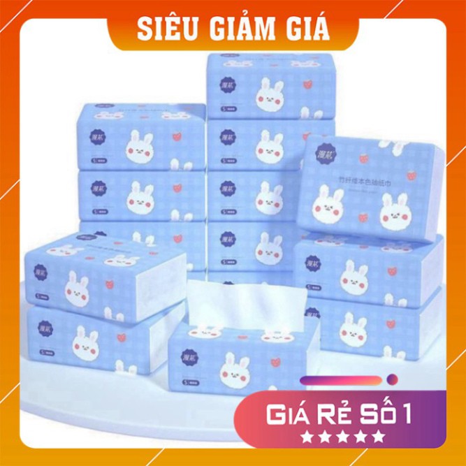 [Mã 267FMCGSALE giảm 8% đơn 500K] Khăn giấy ❣️𝑭𝒓𝒆𝒆𝒔𝒉𝒊𝒑❣️ Giấy ăn thỏ trắng siêu dai siêu mịn ( Nội địa trung )