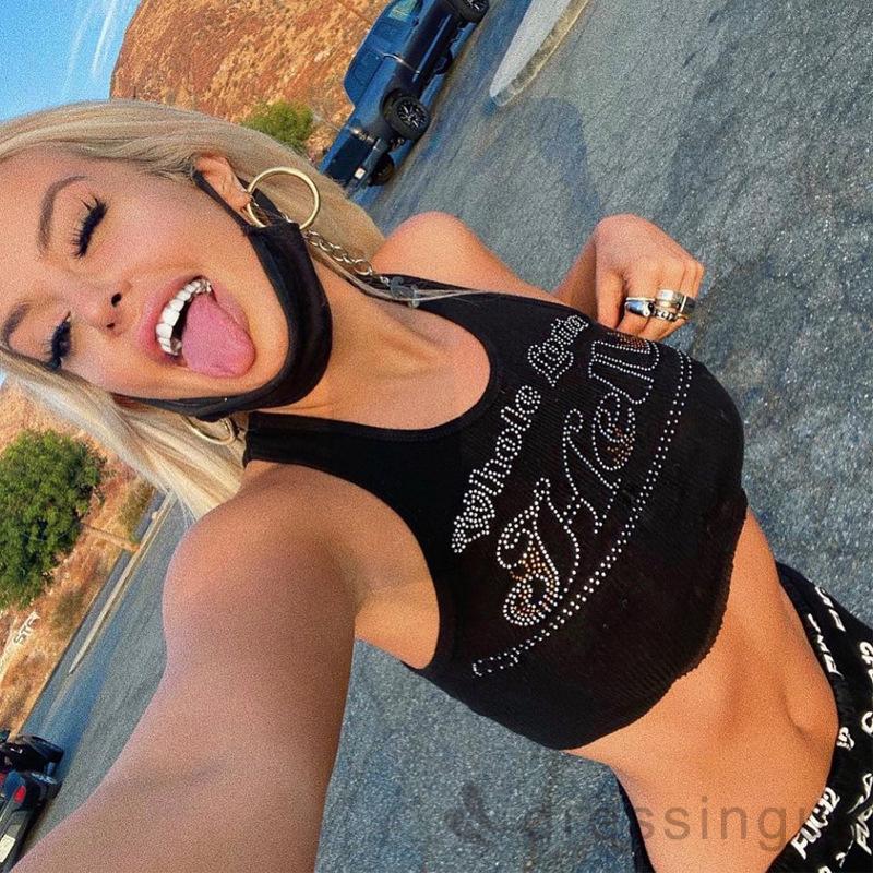 Áo Lửng Cổ Chữ U Không Tay Thời Trang Quyến Rũ Cho Nữ | BigBuy360 - bigbuy360.vn