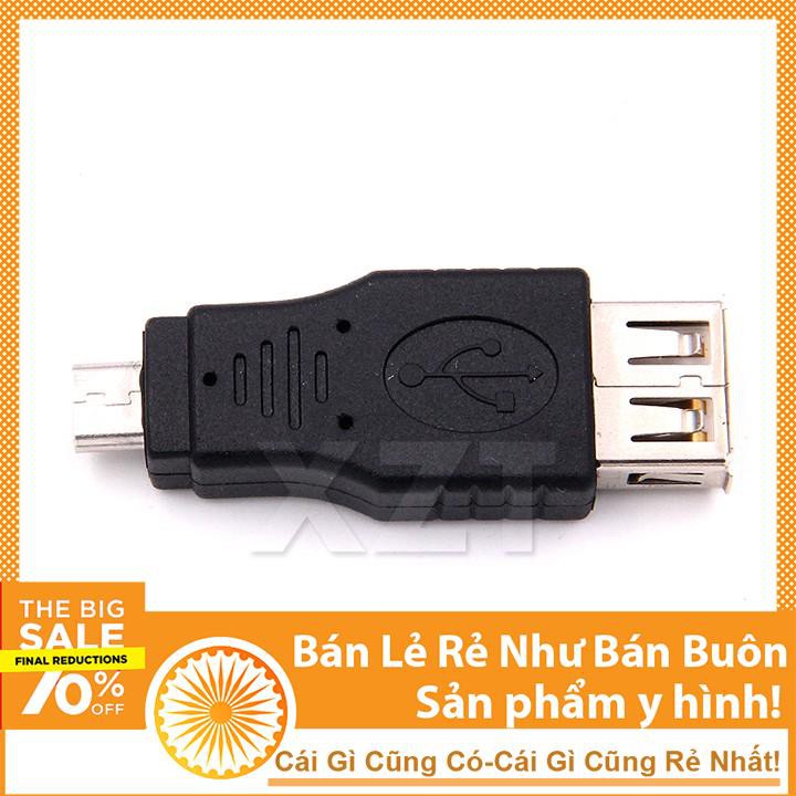 Đầu Chuyển Đổi USB Micro Sang USB A Cái 2.0 Giá Rẻ