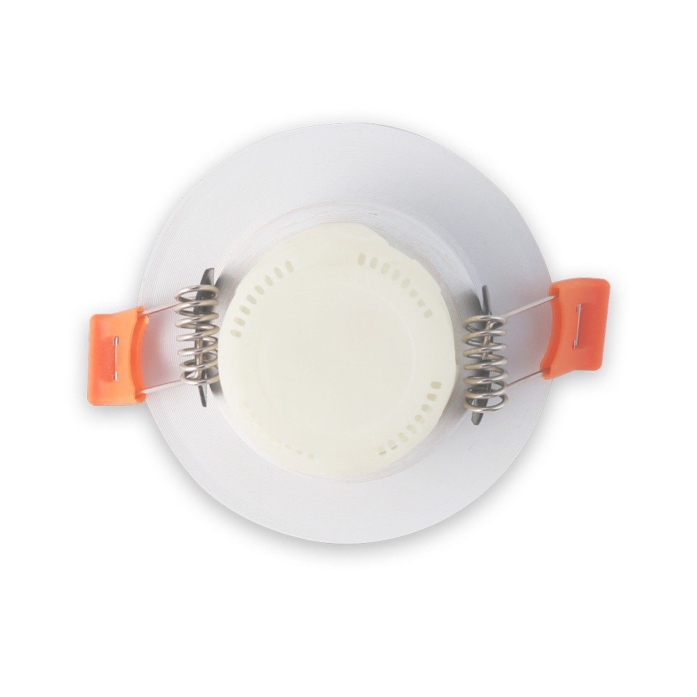 Đèn LED âm trần Downlight đổi màu 60/3W Viền Vàng - Rạng Đông