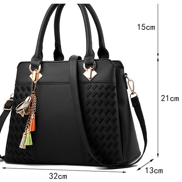 Túi Xách Nữ Công Sở Họa Tiết Thêu