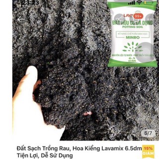 đất sạch lavamix loại dưới 3kg