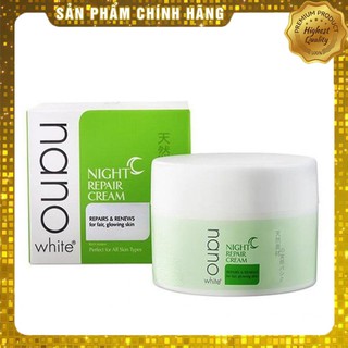 Kem đêm dưỡng ẩm, dưỡng trắng Nanowhite