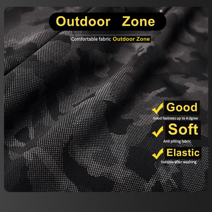 Quần jogger Màu Đen Co Giãn Phong Cách Thể Thao Cho Nam