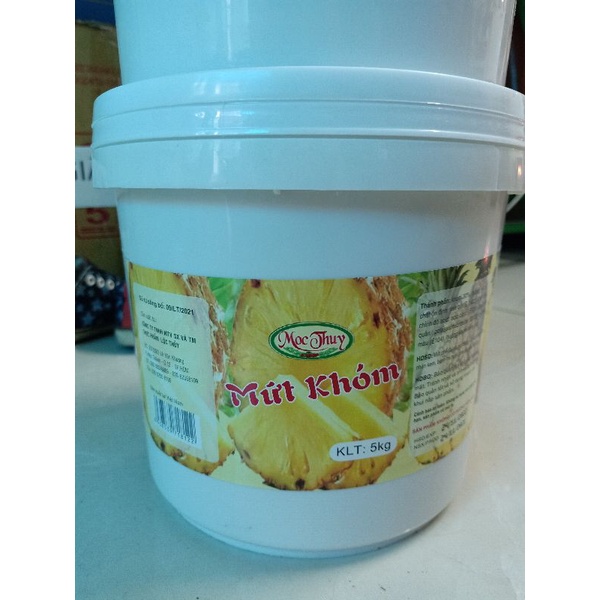 Mứt Khóm có xác _ 5kg 1 thùng