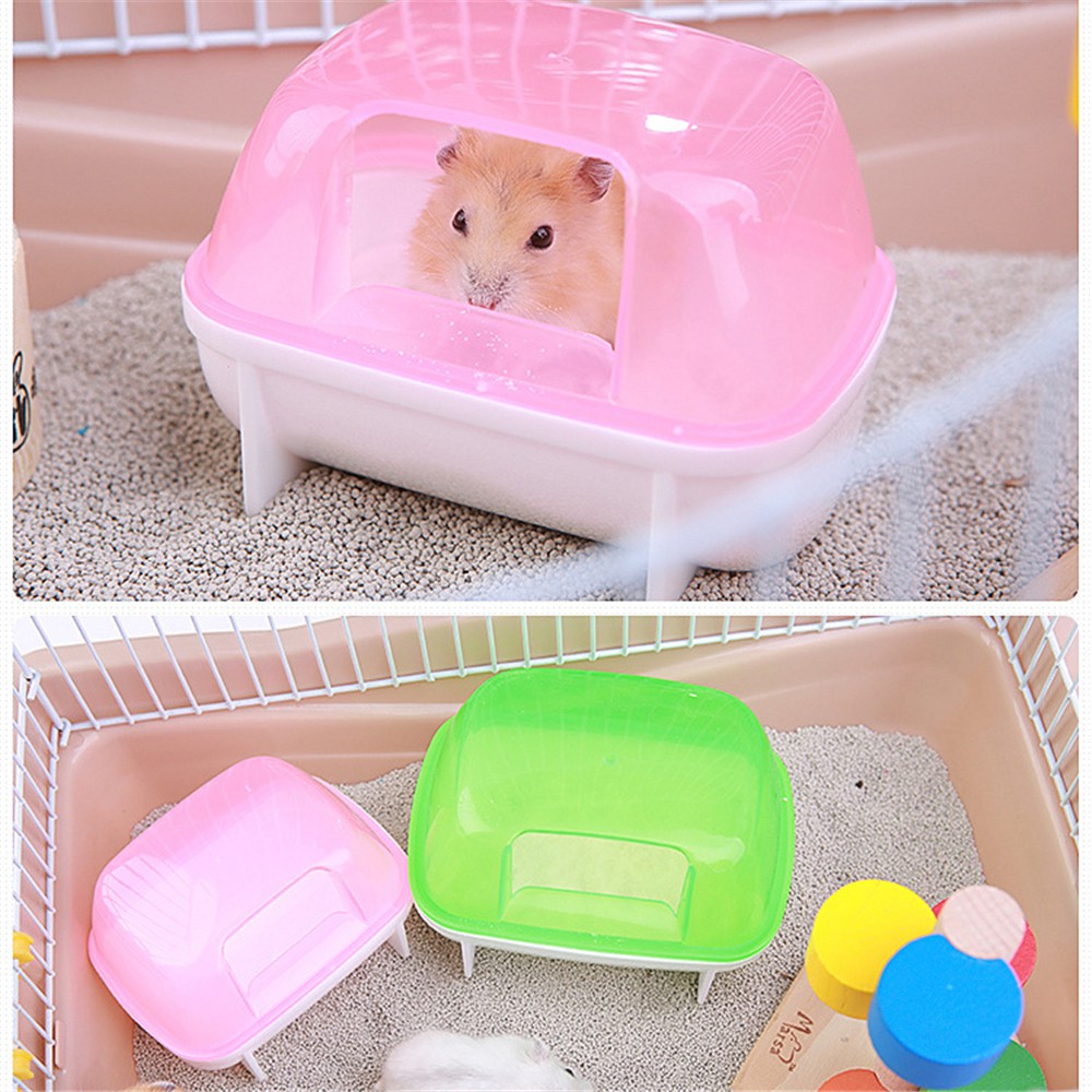 Lồng Cát Vệ Sinh Nhà Tắm Cho Hamster Tiện Dụng