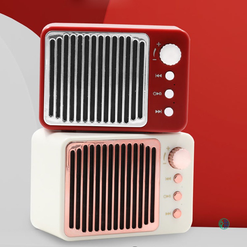 Loa Bluetooth Không Dây Nhỏ Gọn Phong Cách Cổ Điển | BigBuy360 - bigbuy360.vn