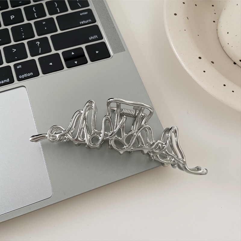 Kẹp Tóc Hình Thoi Bất Đối Xứng Cho Nữ