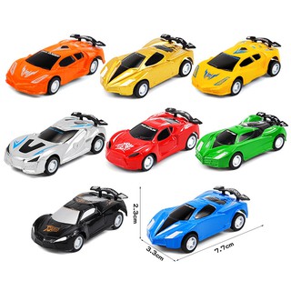 Ô tô đồ chơi mô hình xe đua chất liệu nhựa bền đẹp an toàn cho bé XMH04