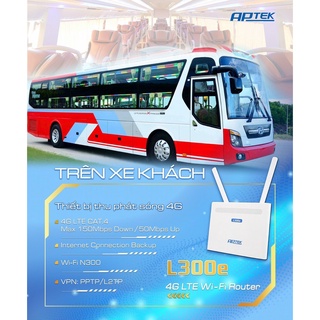 Router 4g/lte wifi chuẩn n 300mbps aptek l300e