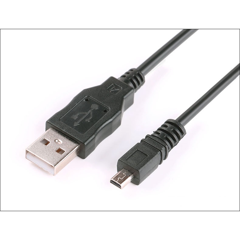 Dây Cáp Truyền Dữ Liệu USB 8pin Cho Nikon Olympus Pentax Sony Panasonic Sanyo 150cm