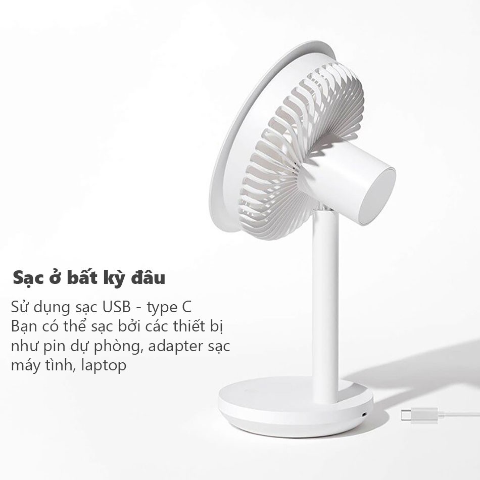 Quạt mini để bàn Xiaomi Solove F5 - Bảo hành 3 tháng - Shop Điện Máy Center