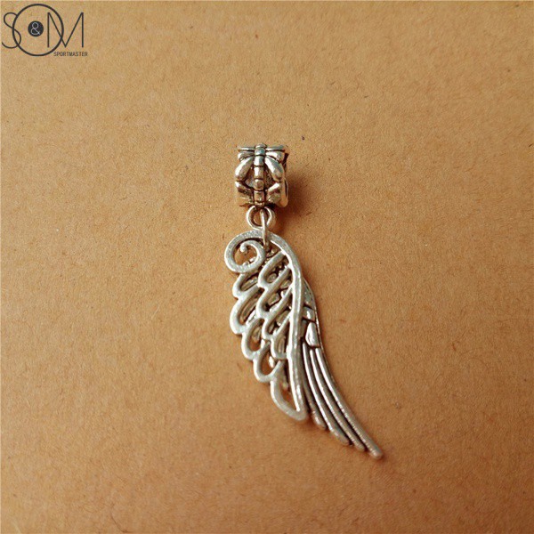 PANDORA CHARMS Vòng Tay Mạ Bạc 925 Hình Đôi Cánh Thiên Thần Thời Trang