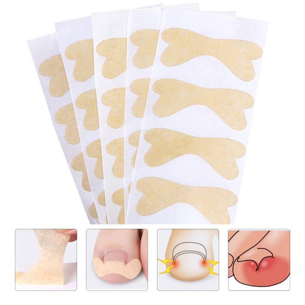 Set 25 Miếng Dán Móng Chân Chống Thấm Nước Phục Hồi Làn Da